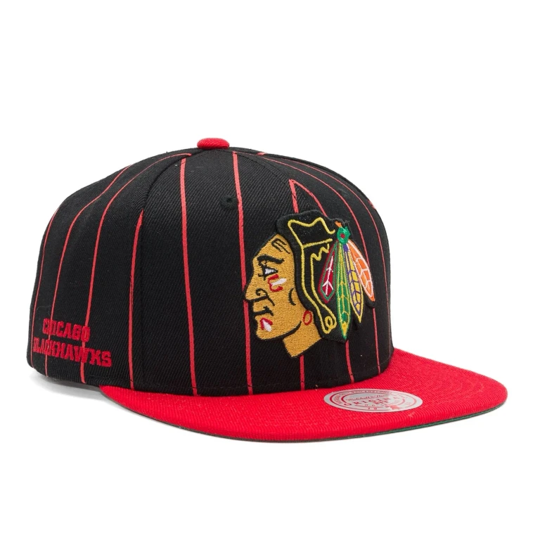 Men's NHL Team Pin Snapback Blackhawks Snapback Caps