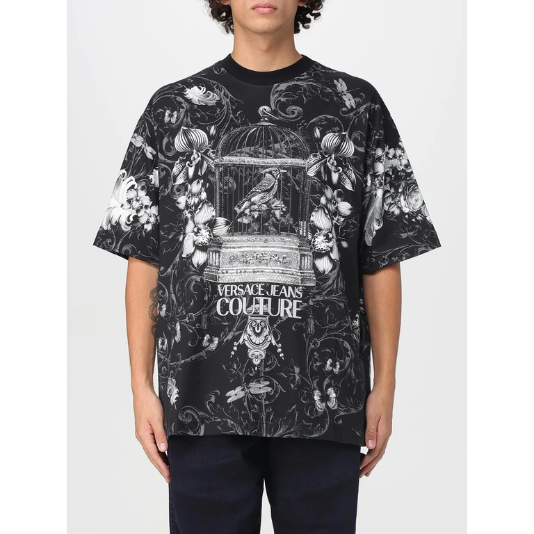 T-Shirt Men color Black (79GAH6XCJS506U23)