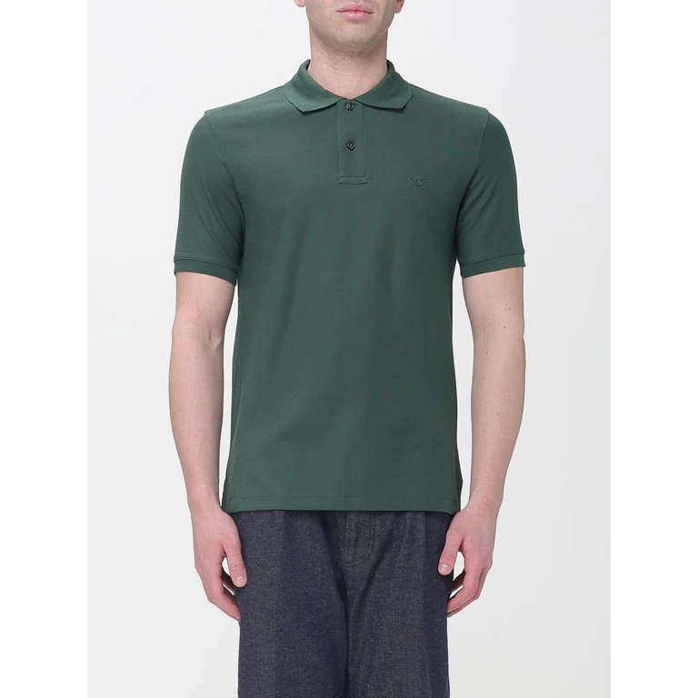 Polo Shirt Men color Green (EM005239AF10497U7263)