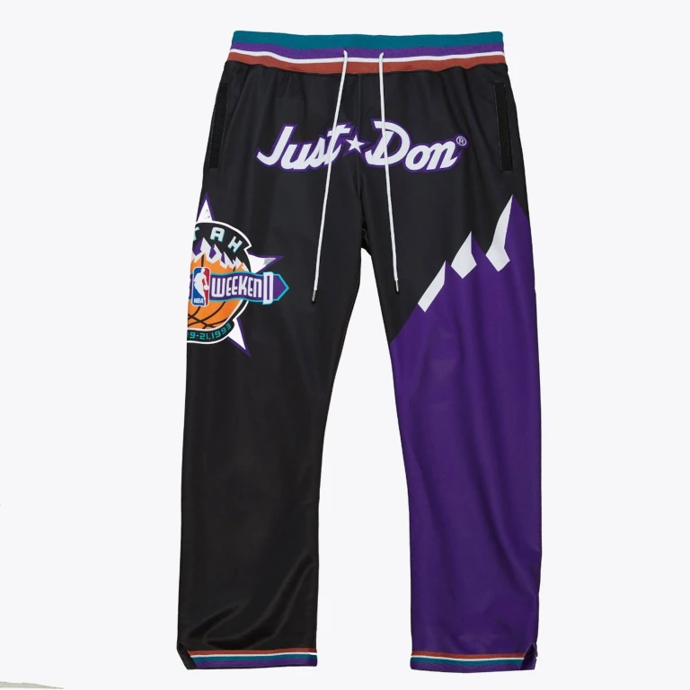 Men's Just Don Utah Jazz Warm Up Pants All-Star 1993 Pants