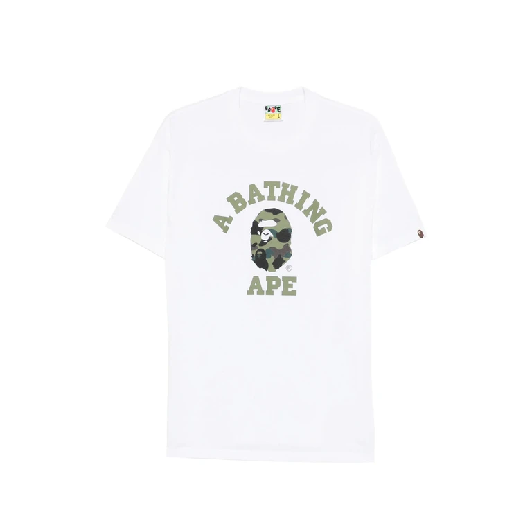 Camouflage-print T-shirt