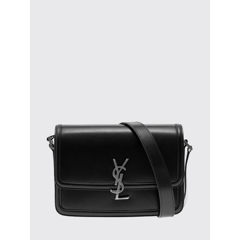 Brushed Calfskin Leather Crossbody Bag with YSL Buckle (7110390SX0E1000)