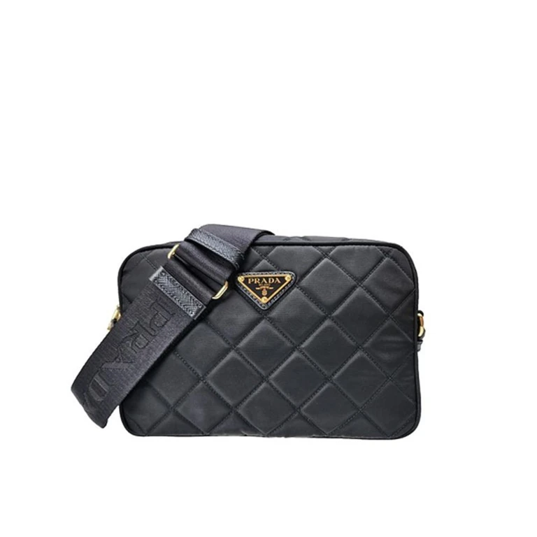 Prada Black Nylon Crossbody Bag - Women