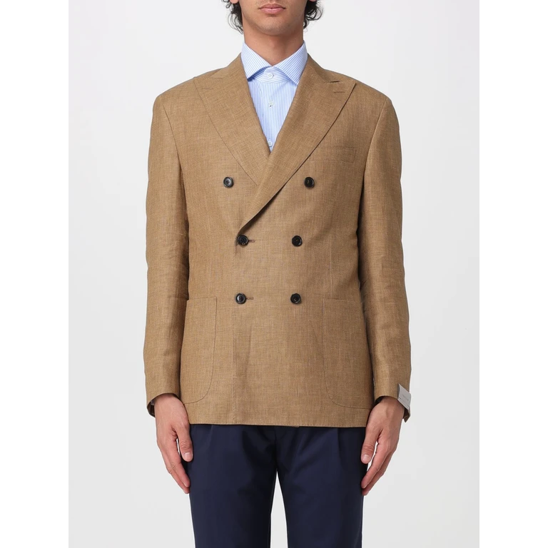 Wool Blend Double-Breasted Jacket (27XG012718263032)