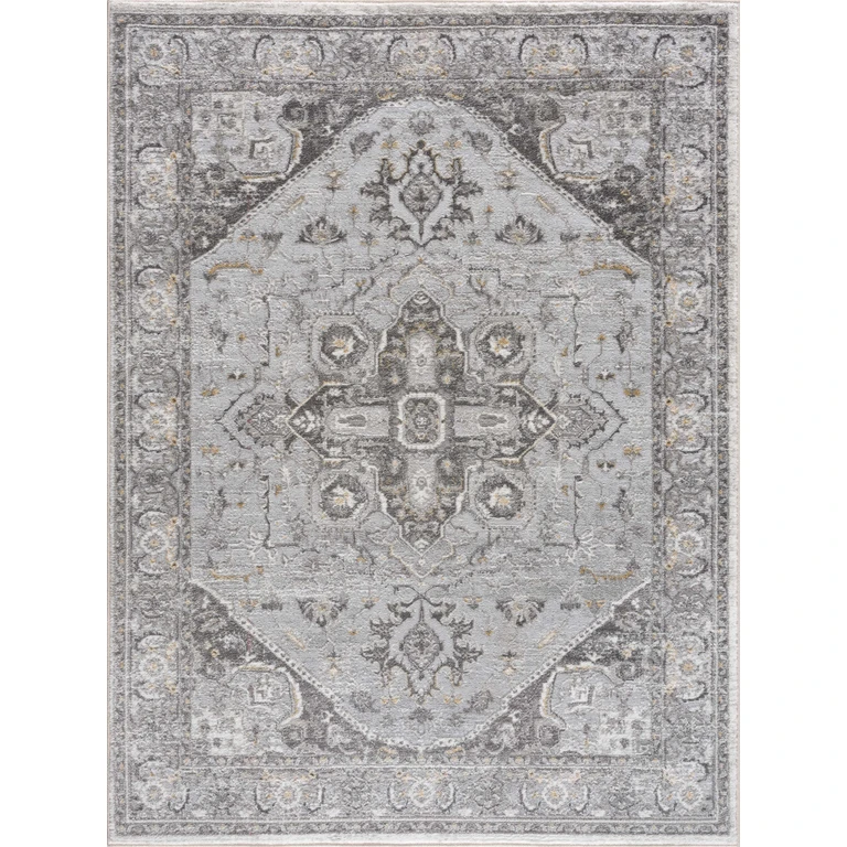 Liverpool Light Gray Area Rug - Clearance