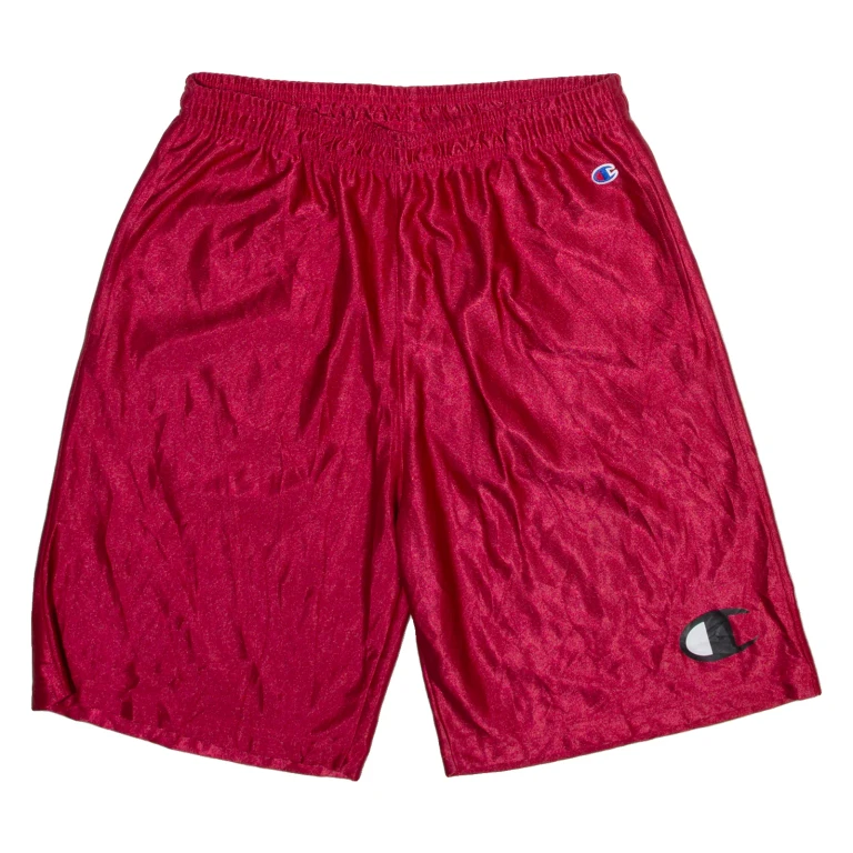 CHAMPION Mens Casual Shorts Red Relaxed XL W32