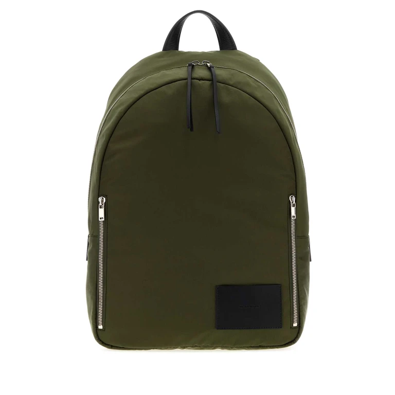 Black Fabric Urban Backpack 001 Zaini - Men