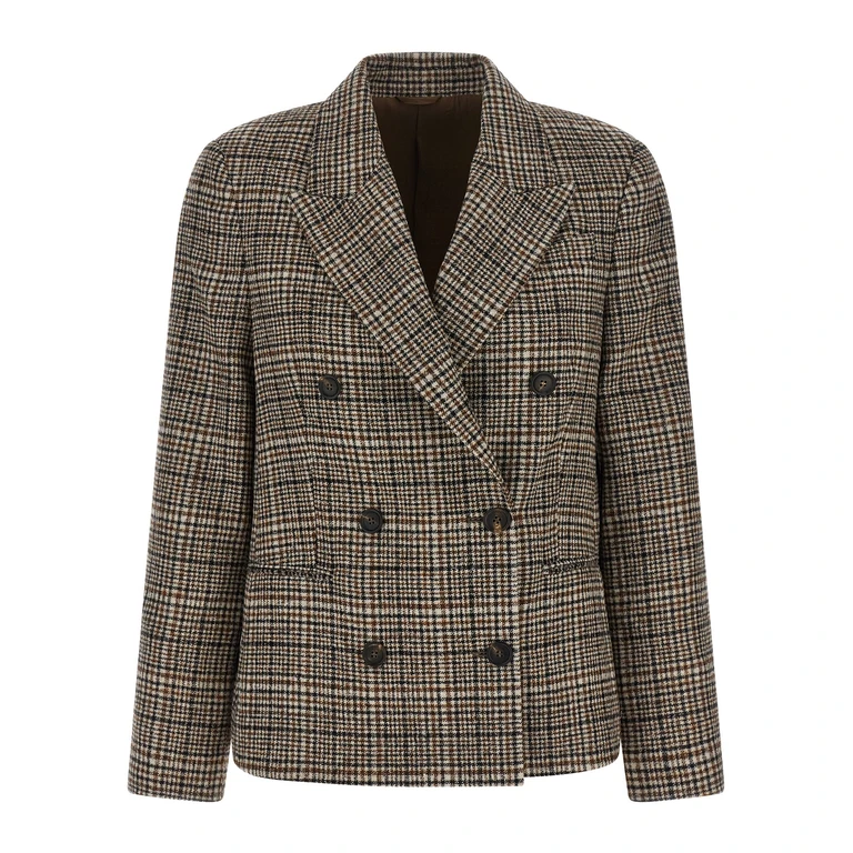 Beige Alpaca Leather Blazer Clothing - Women