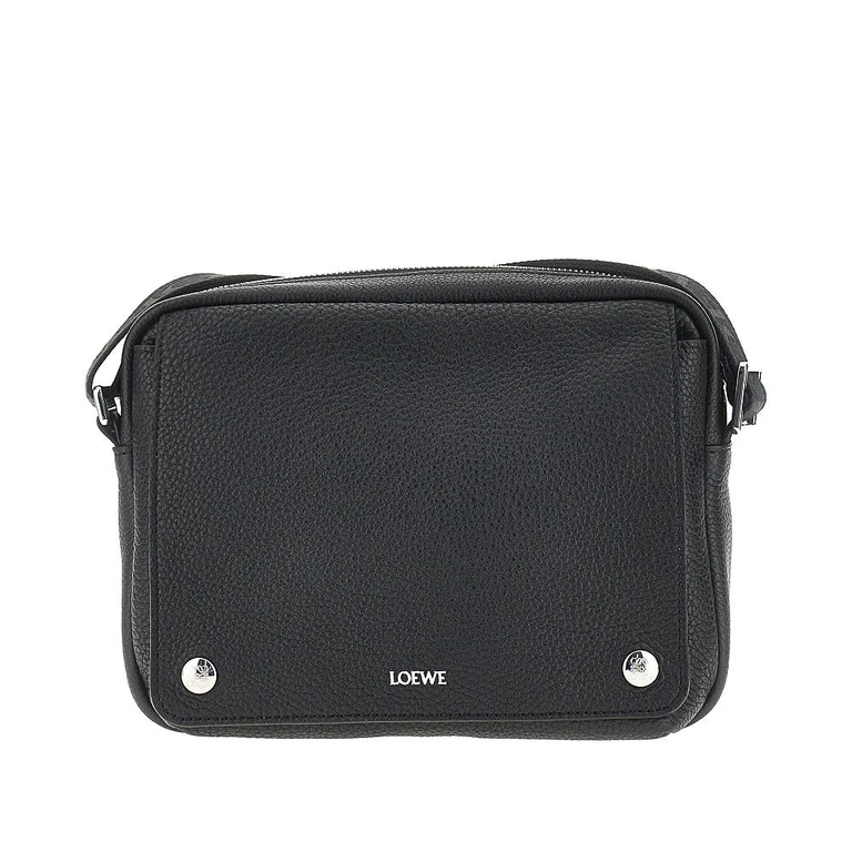 Borsa 'Messenger Pebble' media in pelle Man One Size