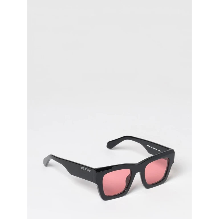 Off-White Davie Rectangular Acetate Sunglasses with Printed Logo (OW10061025)