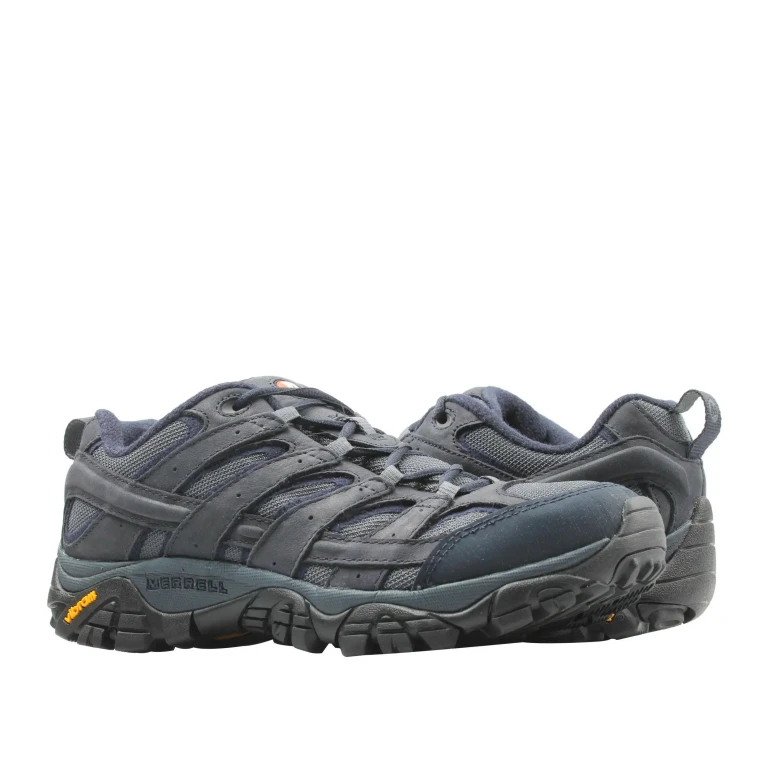 Moab 2 Smooth Men Hiking Shoes Navy