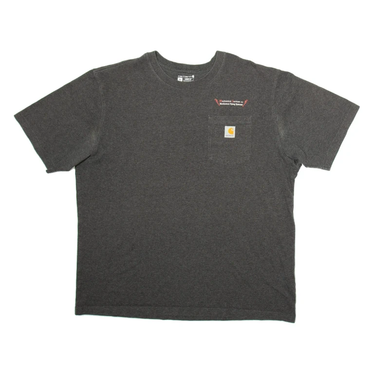 CARHARTT Mechanical Services Loose Fit Mens T-Shirt Grey XL