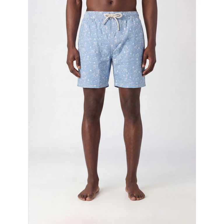 Swimsuit Men color Gnawed Blue (LIG000300987L)