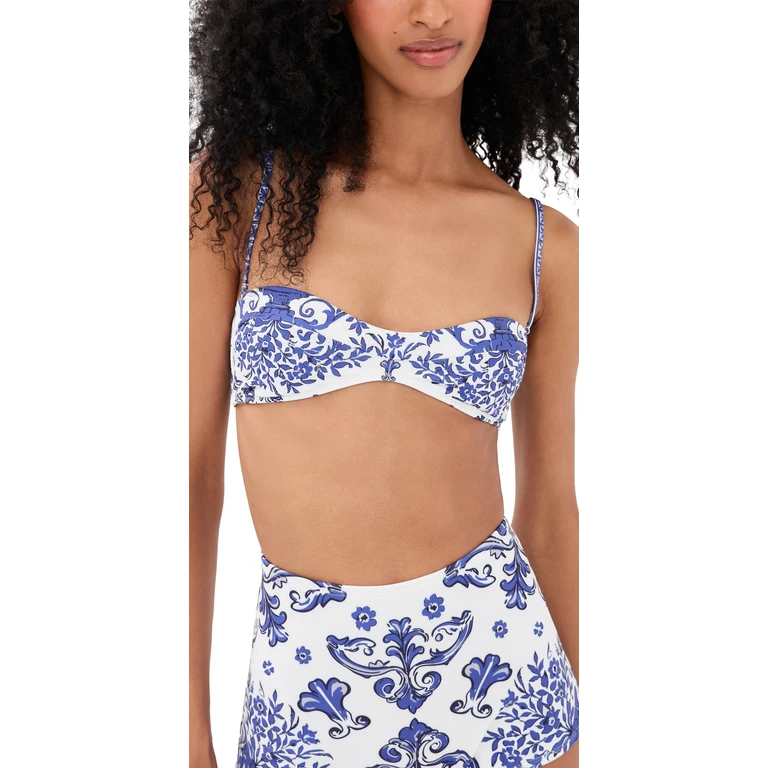 Don Bikini Top Blue Matera XS