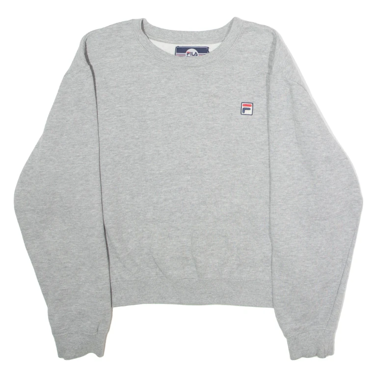 FILA Womens Sweatshirt Grey Crew Neck XL
