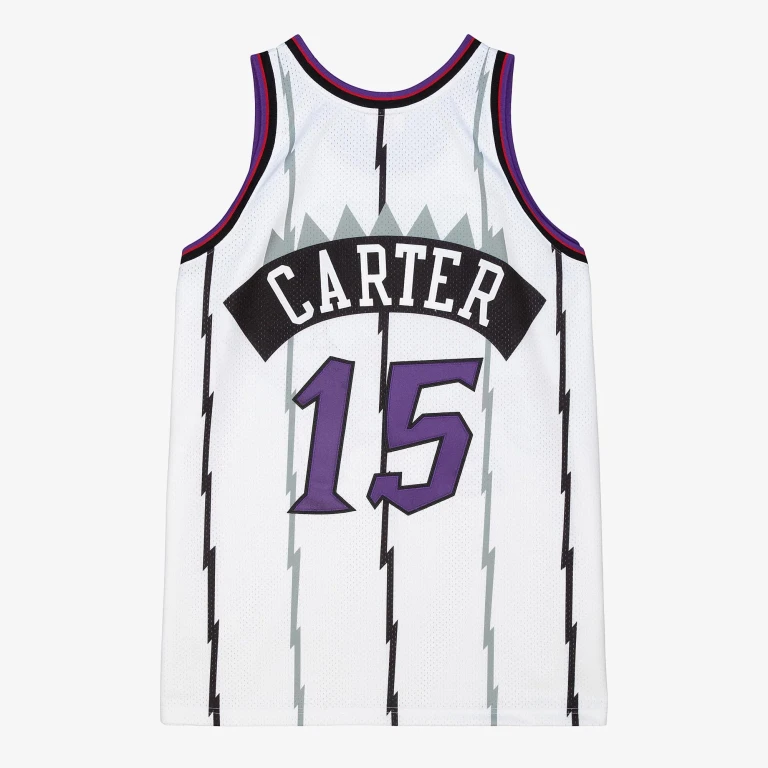 Men's NBA Authentic Jersey Raptors 1998 Vince Carter