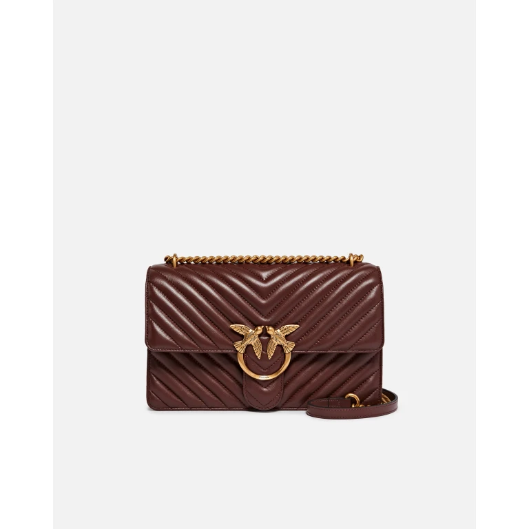 Pinko - Sac bandoulière moyen Love Bag One Chevron