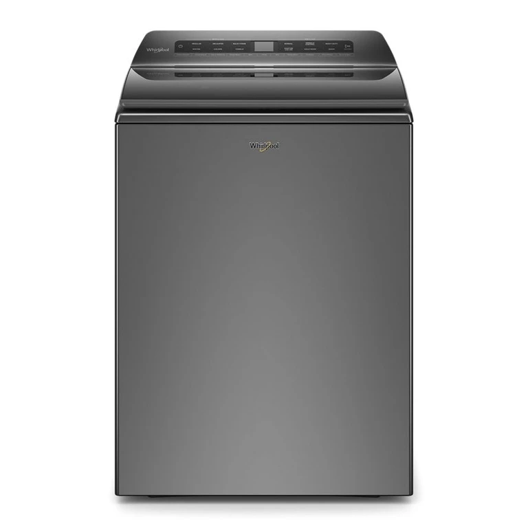Top Load Washer with Pretreat Station in Chrome Shadow