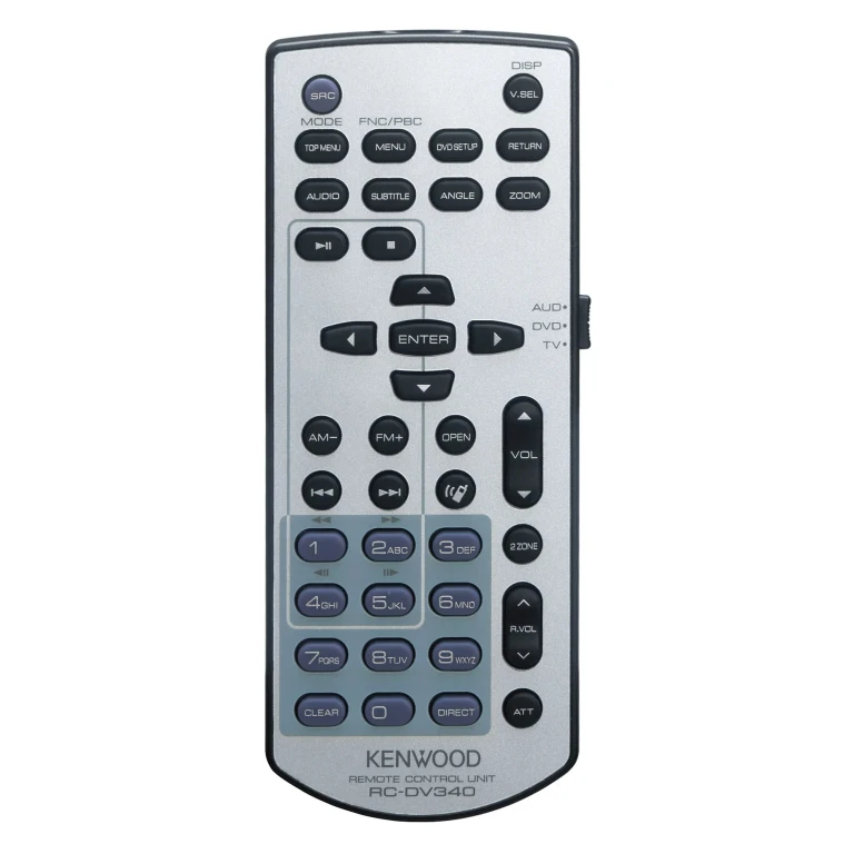 KCA-RCDV340 Wireless Remote for Kenwood Multimedia and Navigation Receivers