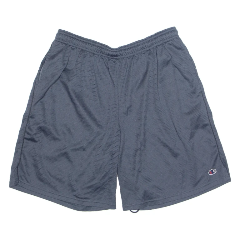 CHAMPION Mens Sports Shorts Grey Relaxed XL W32