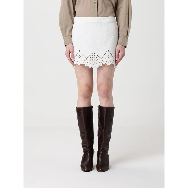ISABEL MARANT ETOILE Skirt Woman color White (JU0466FAD1J04E20WH)