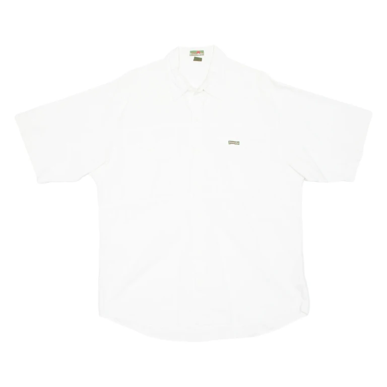 Mens Plain Shirt White L