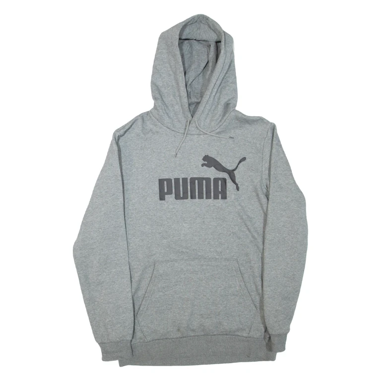PUMA Mens Grey Hoodie M