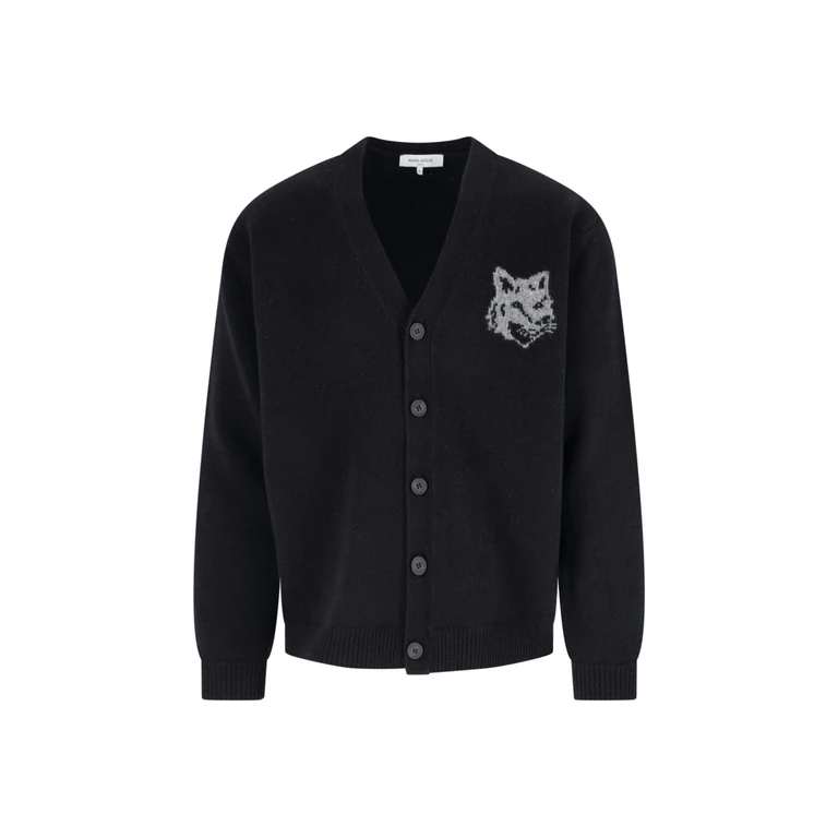 ' MAISON KITSUNE Sweaters White Merinos Extrafine Wool - Men