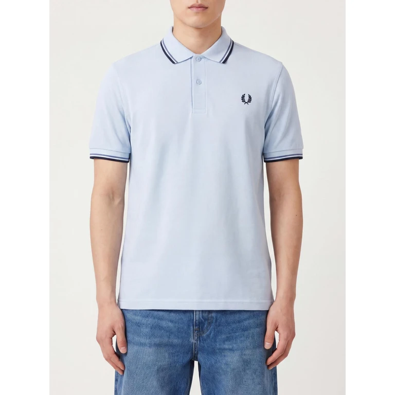 Polo Shirt Men color Gnawed Blue (FPM3600P5796A)