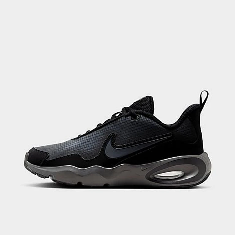 Nike Big Kids Air Max Nova Casual Shoes in Black/Cool Grey/Wolf Grey Size: 3.5