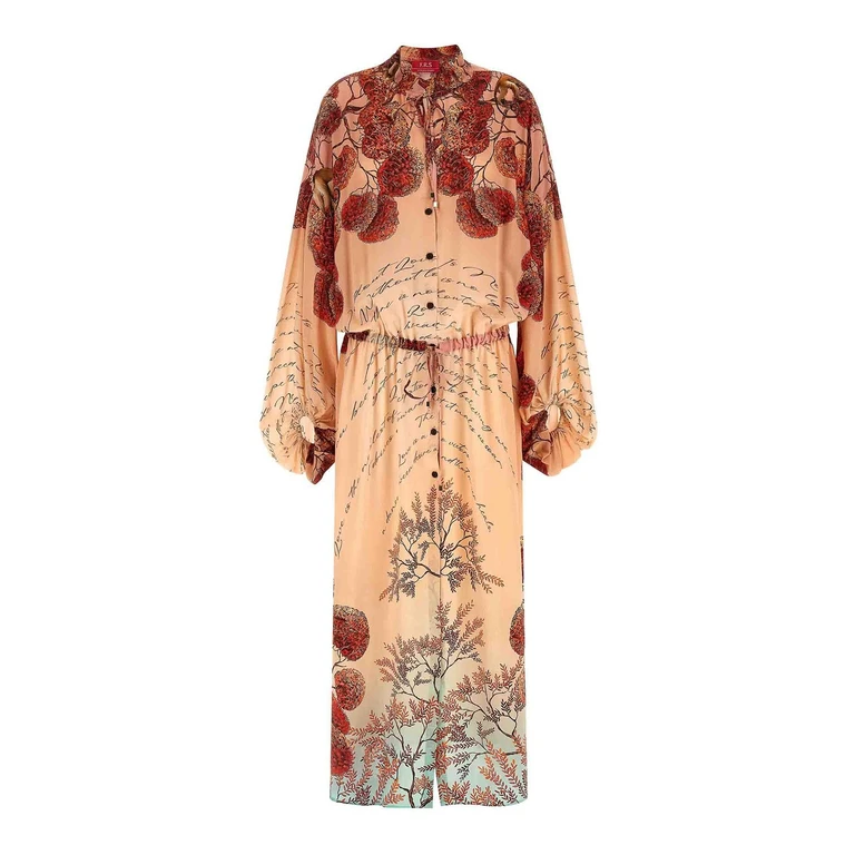 F. R.S For Restless Sleepers Maxi Robe - Couleur Chair (AB000882TE00876431)