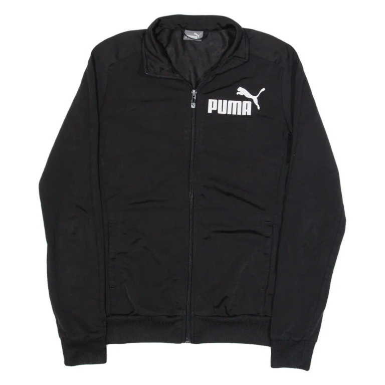 PUMA Womens Track Jacket Black UK 8