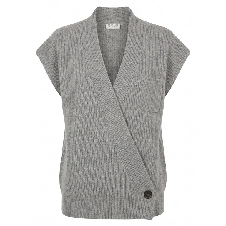 Brunello Cucinelli Cashmere Knitted Vest