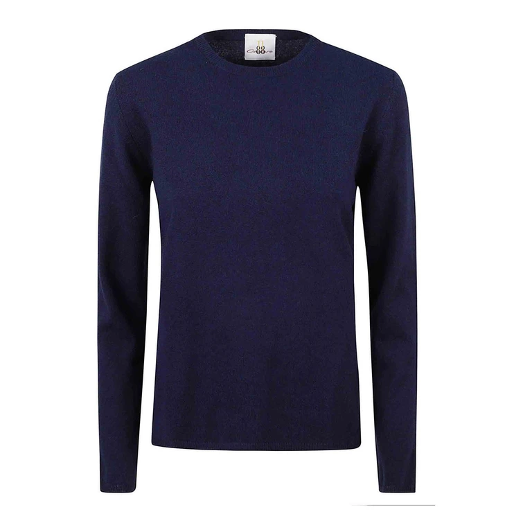 Eleven88 Pull Col Rond - Bleu (MONETBLU)