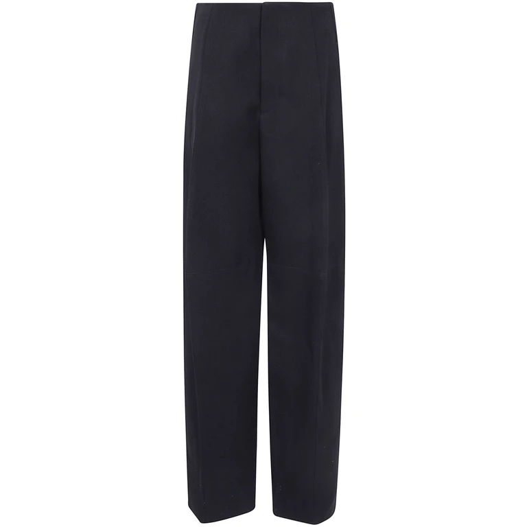 Pants Wool Black "Eugenie"