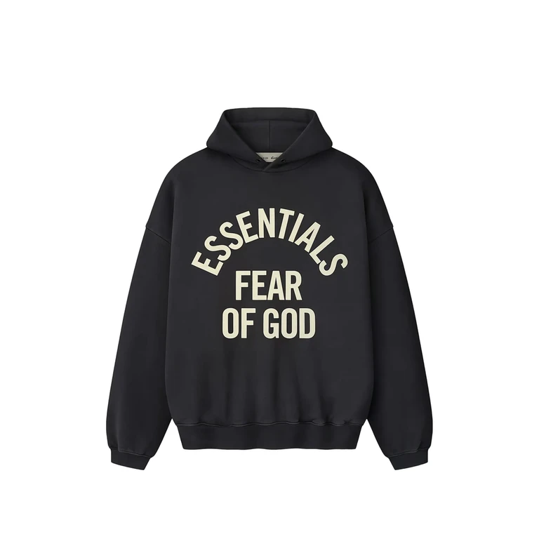 Fear Of God Essentials Campus 90s Graphic-print Hoodie