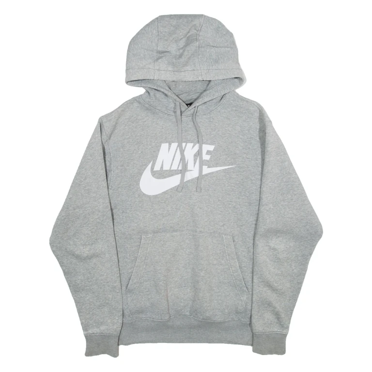 NIKE Womens Grey Hoodie S