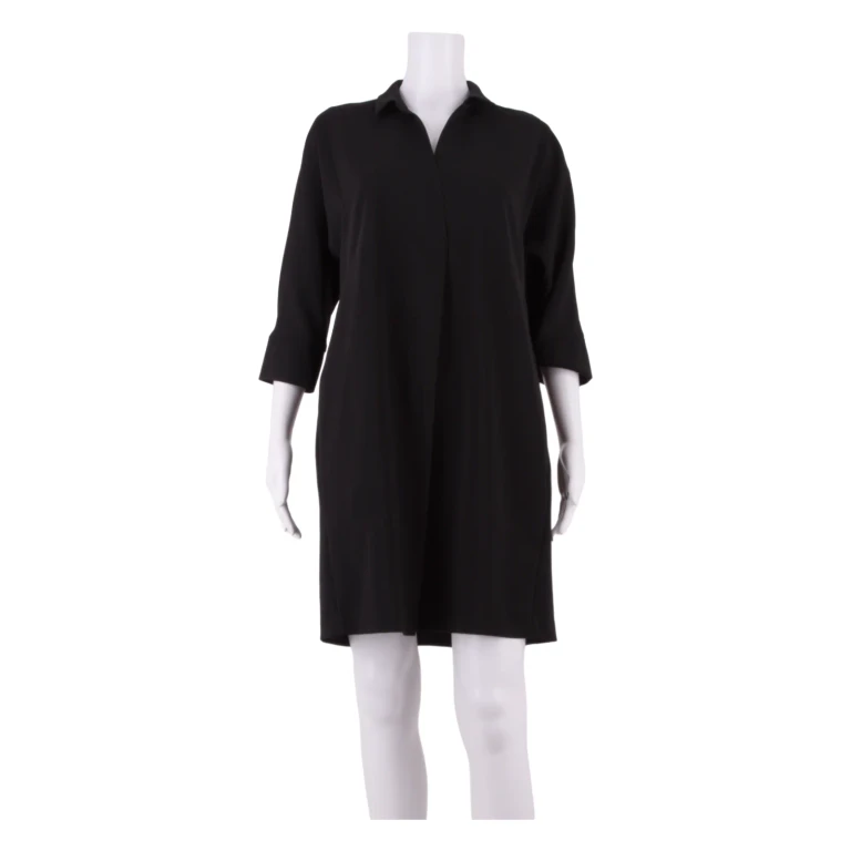 PHASE EIGHT Womens Shift Dress Black Knee Length UK 10