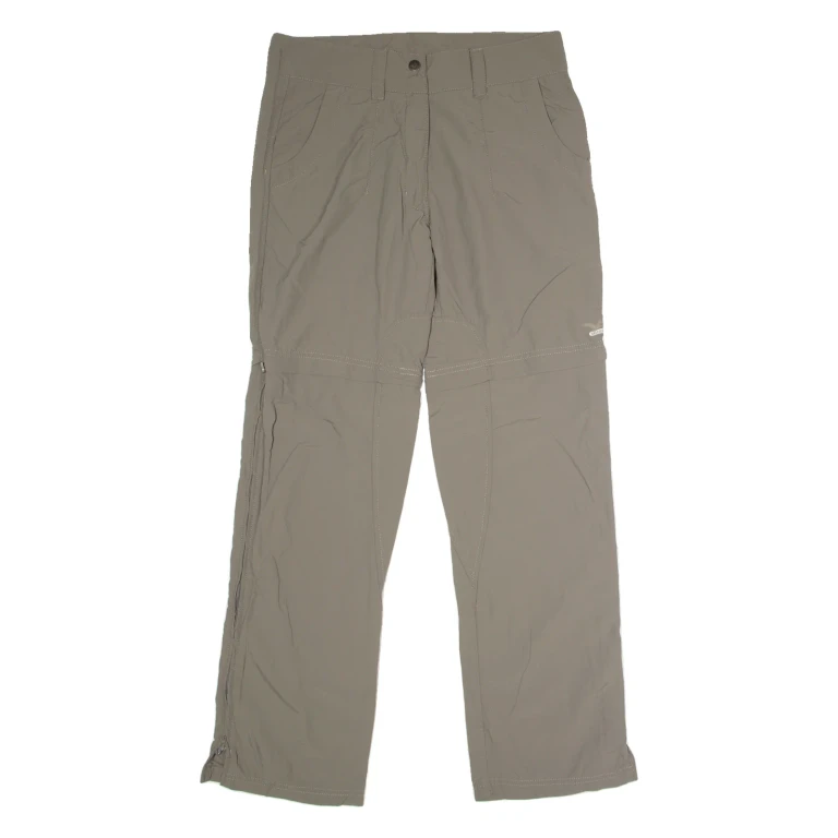SALEWA Outdoor Womens Trousers Grey Regular Straight W32 L32