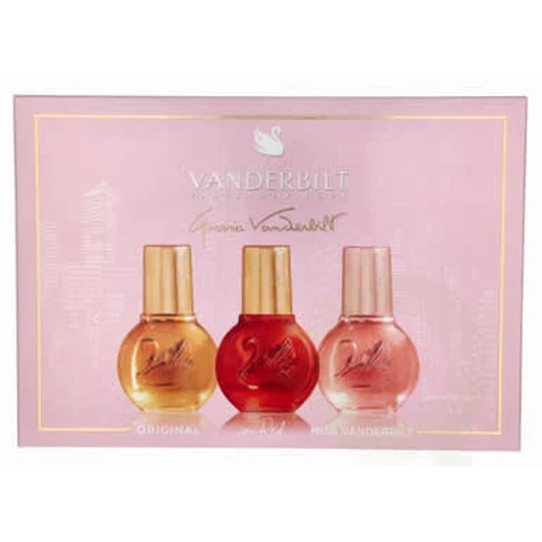 3pcs: 1 Oz Eau De Toilette Spray Set For Women: Original + Vanderbilt In Red + Miss Vanderbilt