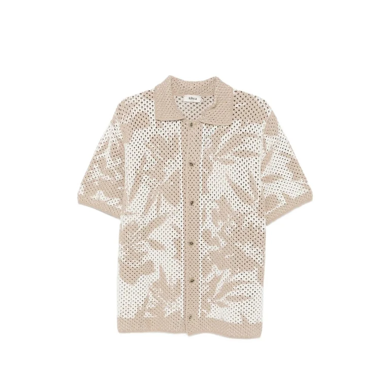 Altea Floreal Print Short Sleeve Shirt