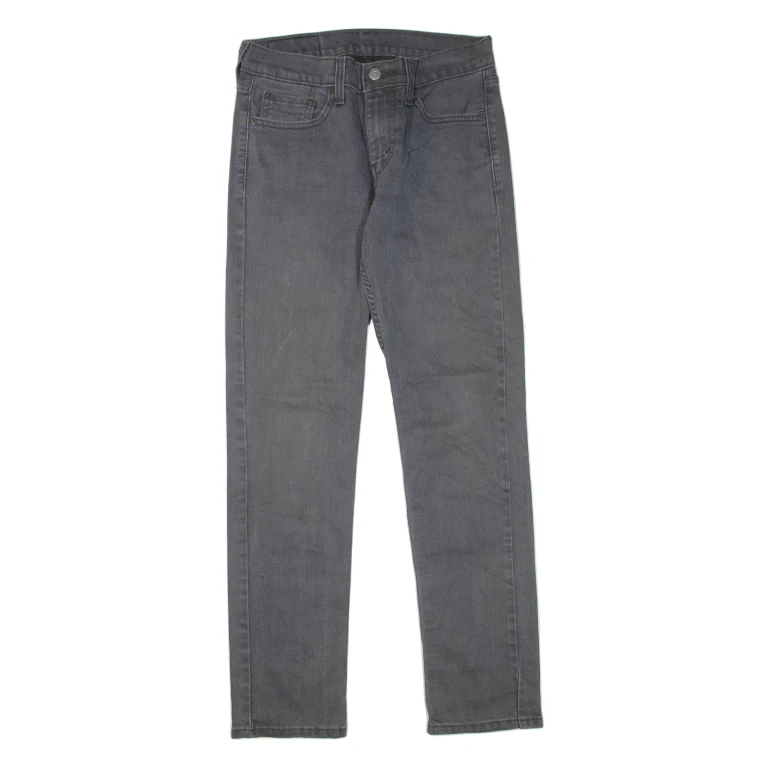LEVI'S 511 Jeans Womens Grey Slim Straight W29 L32