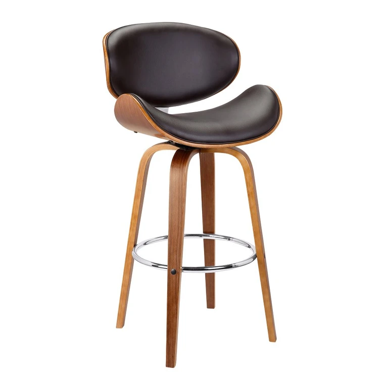 Solvang Brown Swivel Counter Height Stool