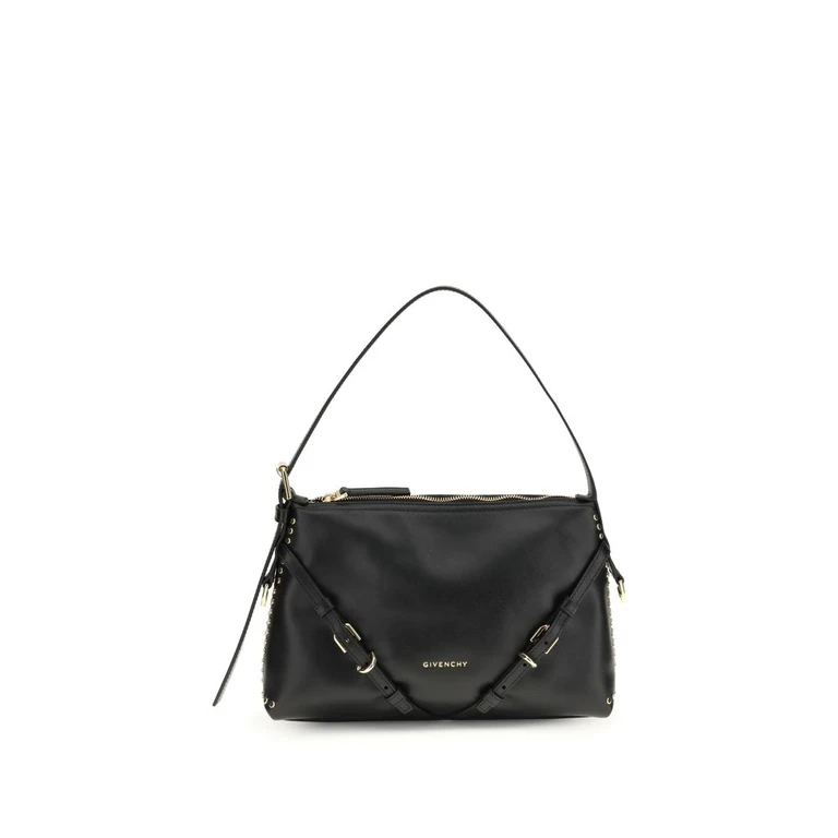 Givenchy Black Calf Leather Bos Taurus Shoulder Bag - Women