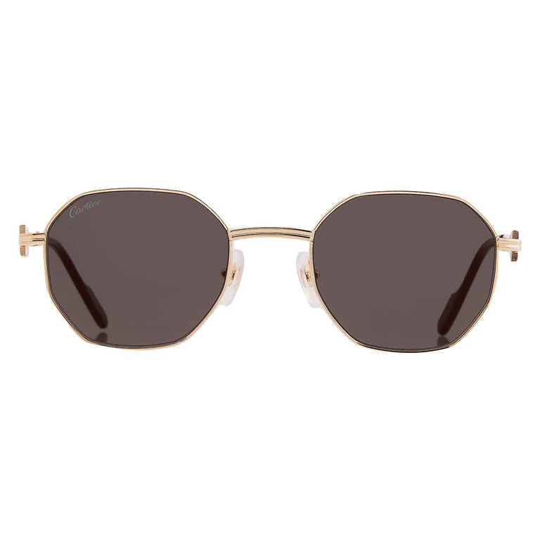 Grey Multilayer Geometric Ladies Sunglasses CT0500S 001 50