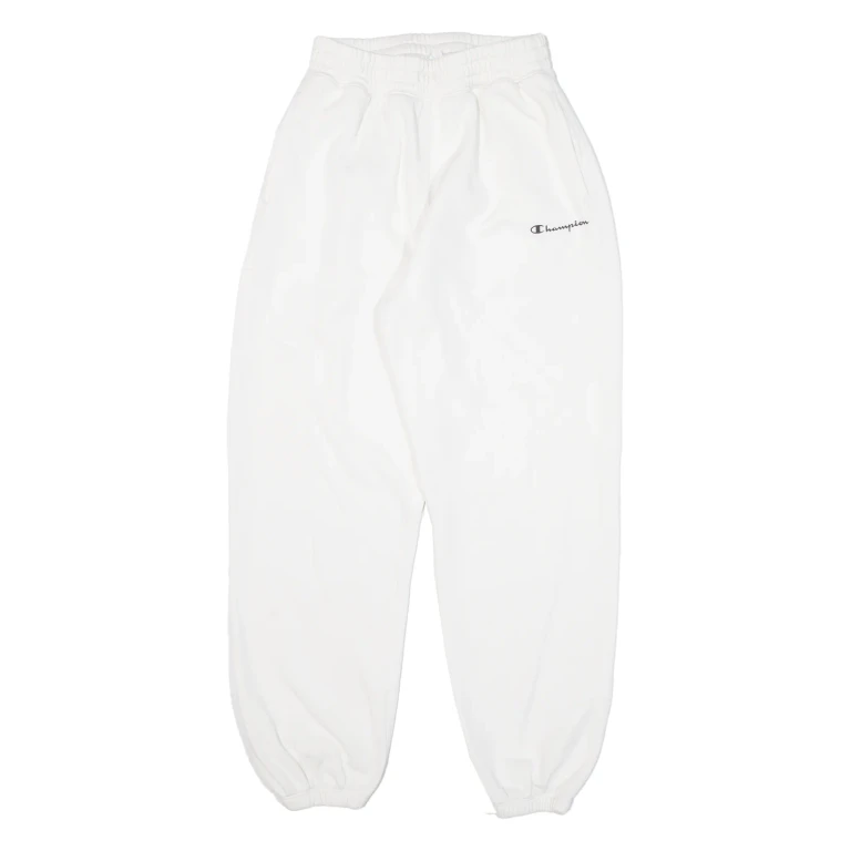 CHAMPION Womens Joggers White Tapered M W23 L25