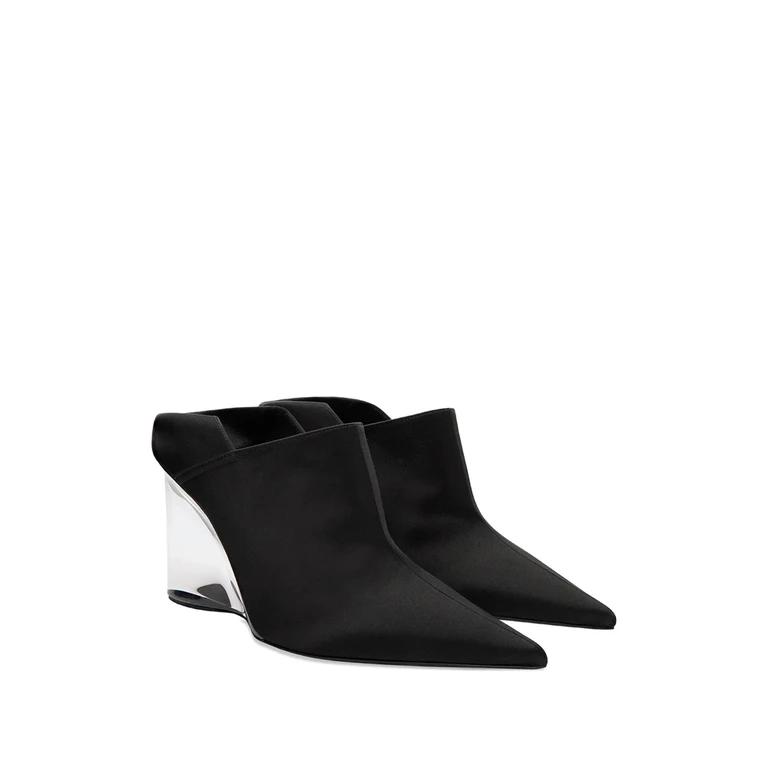 Wedge Heeled Mules
