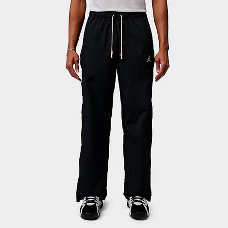 Nike Men's Jordan Brooklyn Festival Pants in Black/Pale Ivory Size: XS
