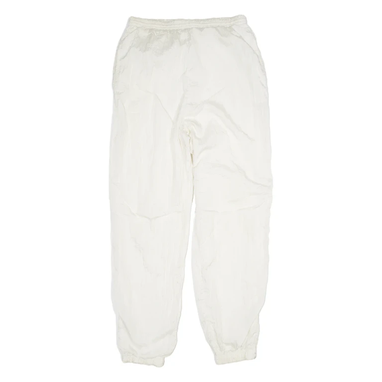 Womens Joggers White Tapered XL W38 L31