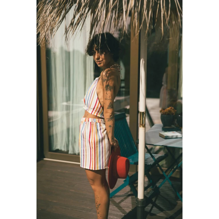 CEREUS SHORTS - STRIPES